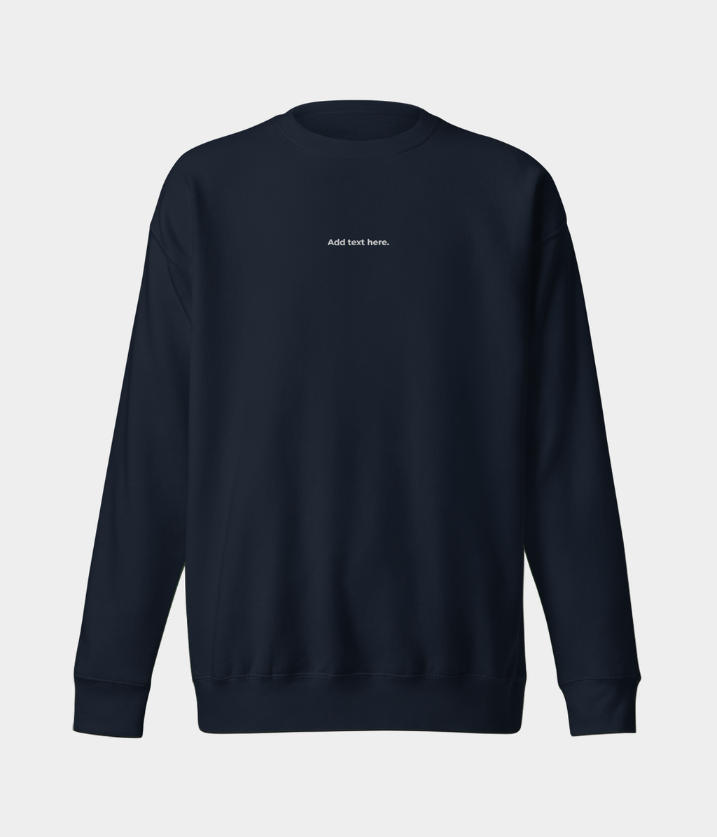 CUSTOM SWEATER.