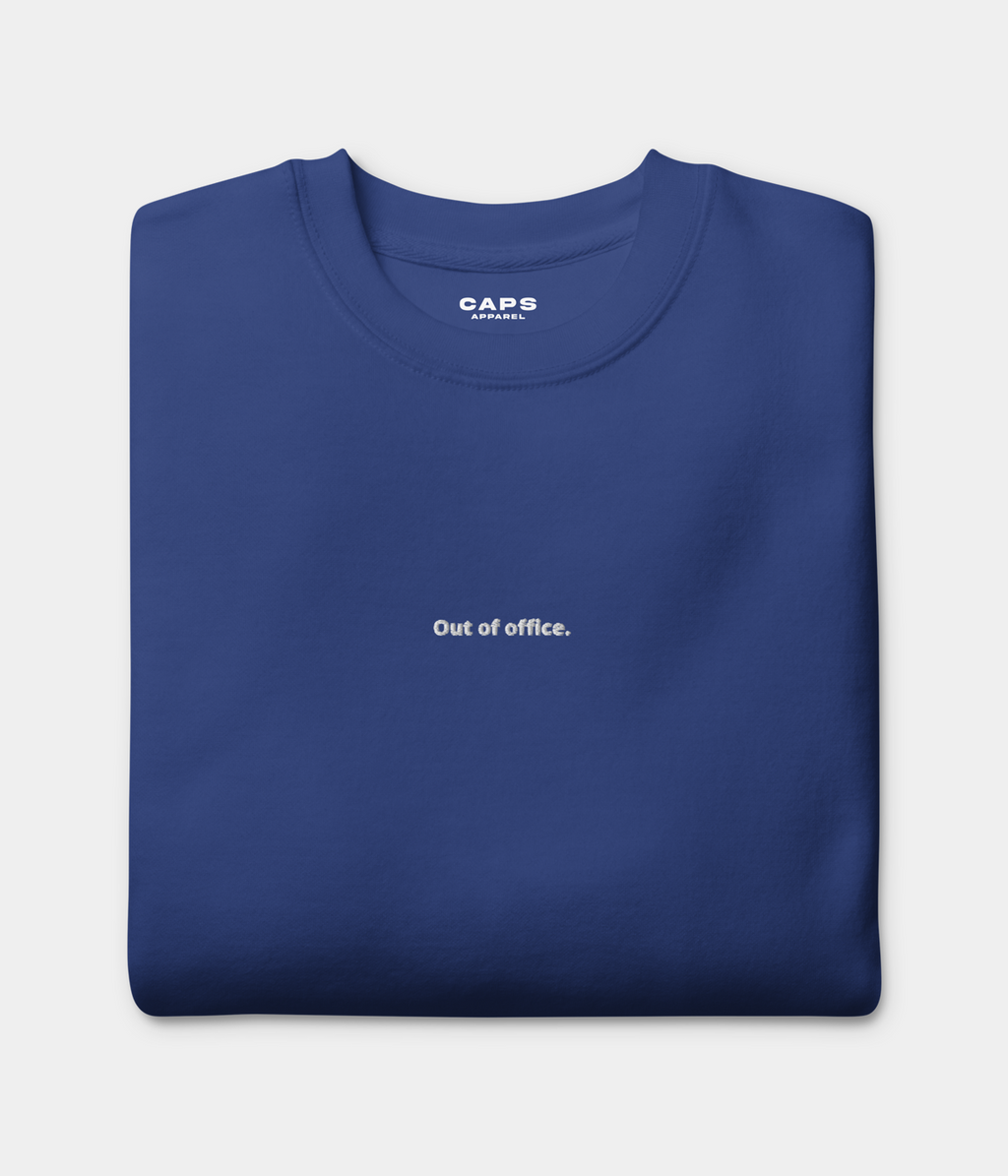 OUT OF OFFICE SWEATER.